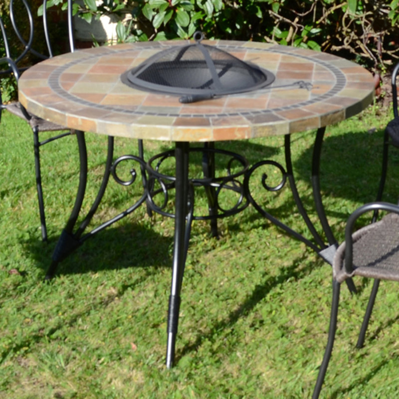 Sol 72 Outdoor Joyce Wood Burning Fire Pit Table | Wayfair.co.uk